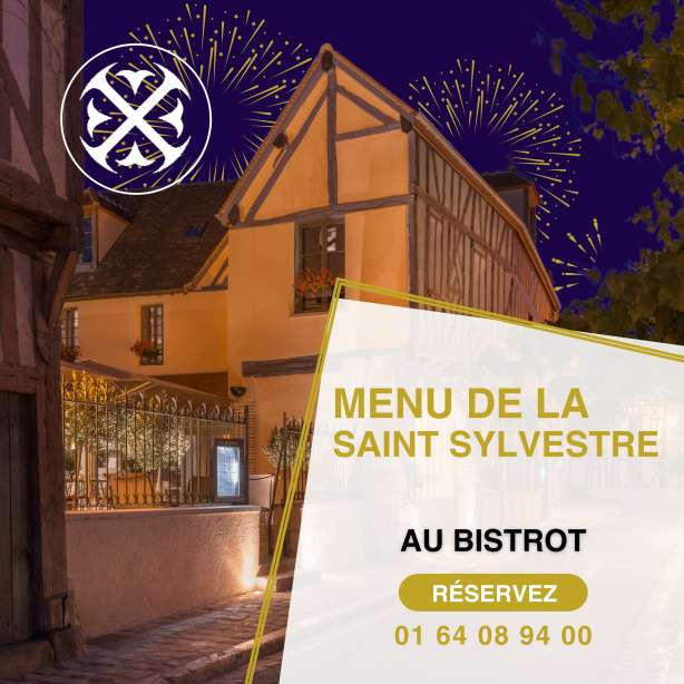 MENU SAINT SYLVESTRE 2024 BISTROT PROVINS