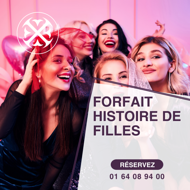 Forfait Histoire de Filles - Hotel Spa Provins 77<br />
 