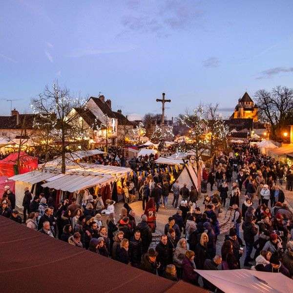 Marché Médiéval Noël à Provins Proche Paris 1h de Paris