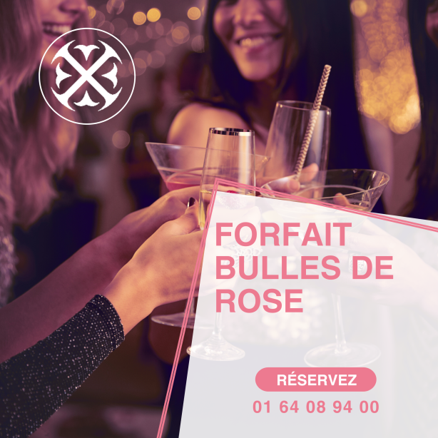 Forfait Bulles de Rose - Hotel Spa Provins 77